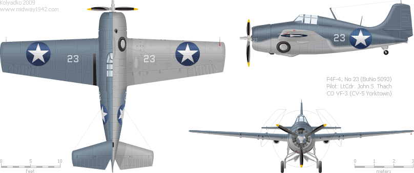 Grumman F4F-4 "Wildcat"