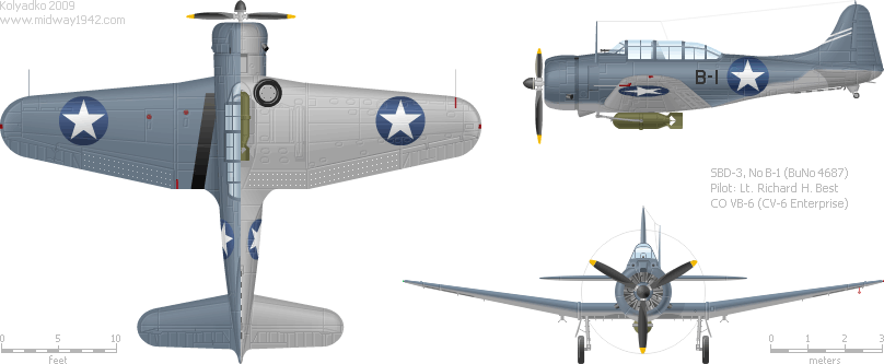 Douglas SBD-3 "Dauntless"