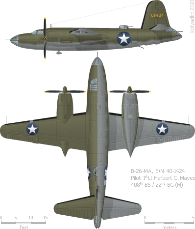 Martin B-26-MA "Marauder" Martin B-26-MA "Marauder"